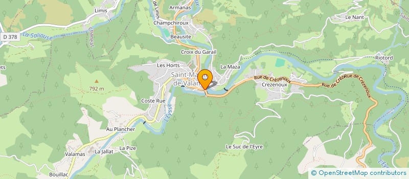 localisation de l'entreprise MADAME MARLENE CHAMBERT à LE PUY-EN-VELAY