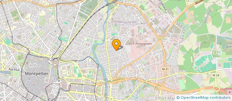 localisation de l'entreprise MADAME MARLENE CHEVASSUS à MONTPELLIER