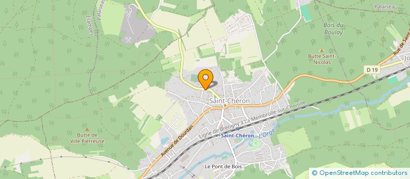 localisation de l'entreprise MADAME MARLENE COMTE  SAINT-CHERON