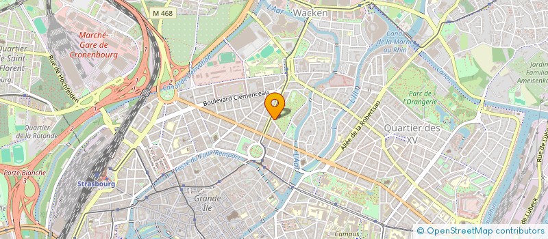 localisation de l'entreprise MADAME MARLENE CORNIEAU à STRASBOURG