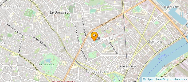 localisation de l'entreprise MADAME MARLENE COUTE  BORDEAUX