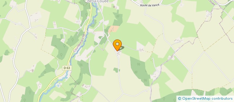 localisation de l'entreprise MADAME MARLENE DESAINTJEAN  SAINT-GEORGES-DE-LA-COUEE