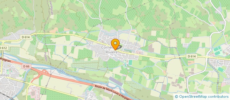 localisation de l'entreprise MADAME MARLENE DIGARO  CORNEILLA-LA-RIVIERE