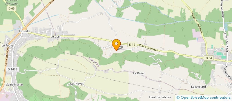 localisation de l'entreprise MADAME MARLENE DOMINI  SAINT-CHEF