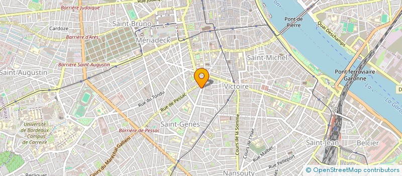 localisation de l'entreprise MADAME MARLENE DRESSY  BORDEAUX