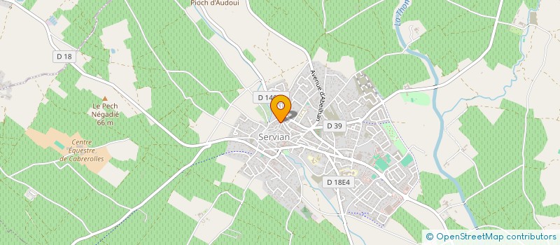 localisation de l'entreprise MADAME MARLENE DRION  ABEILHAN