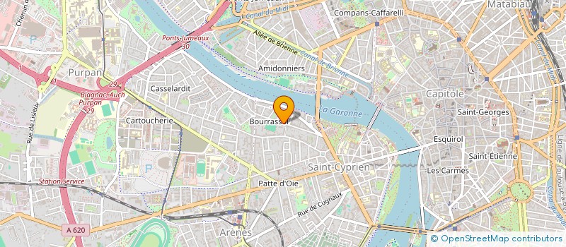 localisation de l'entreprise MADAME MARLENE DUBECQ à TOULOUSE