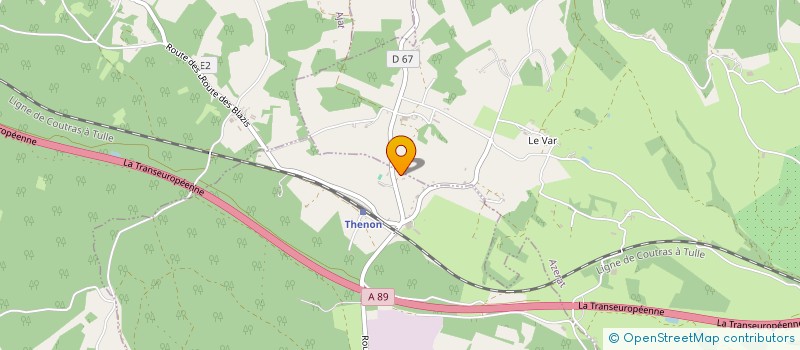 localisation de l'entreprise MADAME MARLENE DUMAS  LIMEYRAT