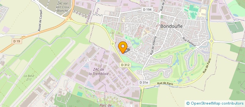 localisation de l'entreprise MADAME MARLENE DUMERCY  MONTVAL-SUR-LOIR