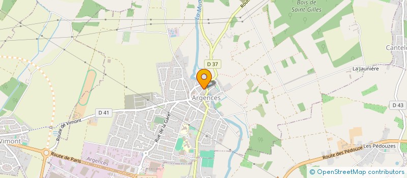 localisation de l'entreprise MADAME MARLENE DUPONT  CESNY-AUX-VIGNES