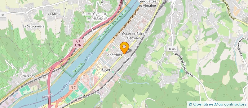 localisation de l'entreprise MADAME MARLENE DURAND à VIENNE