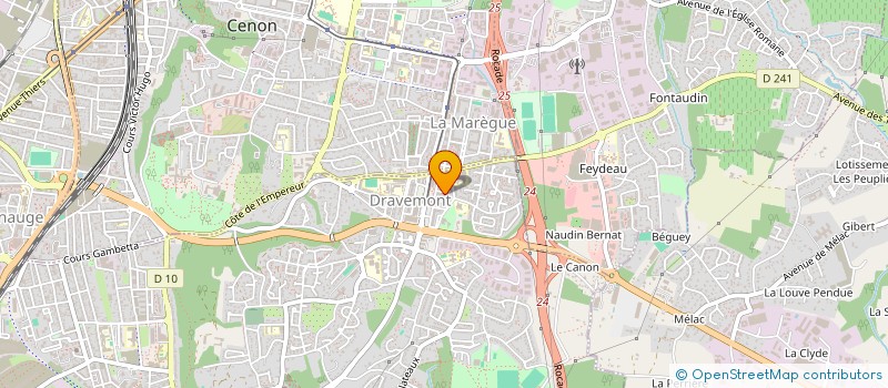 localisation de l'entreprise MADAME MARLENE FAUBET  CROIGNON