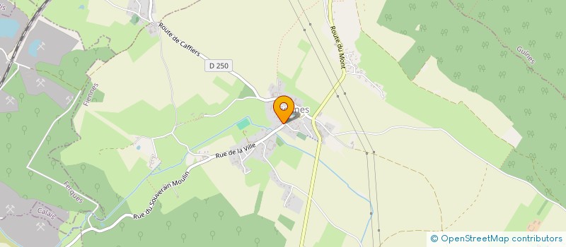 localisation de l'entreprise MADAME MARLENE FAUQUET  FIENNES