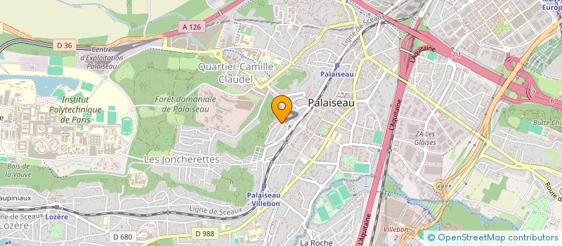 localisation de l'entreprise MADAME MARLENE FAURE  PALAISEAU