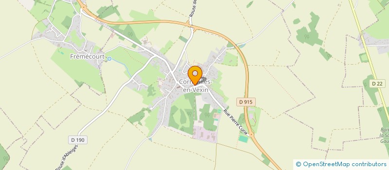localisation de l'entreprise MADAME MARLENE FERNANDES DOS SANTOS à CORMEILLES-EN-VEXIN