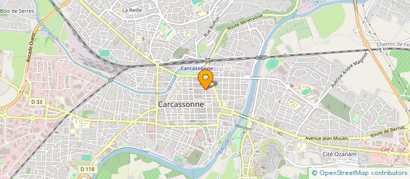 localisation de l'entreprise MADAME MARLENE FRANCOIS à CARCASSONNE
