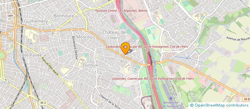 localisation de l'entreprise MADAME MARLENE GARES à TOULOUSE