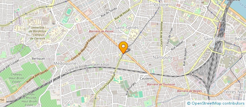 localisation de l'entreprise MADAME MARLENE GASMI à BORDEAUX