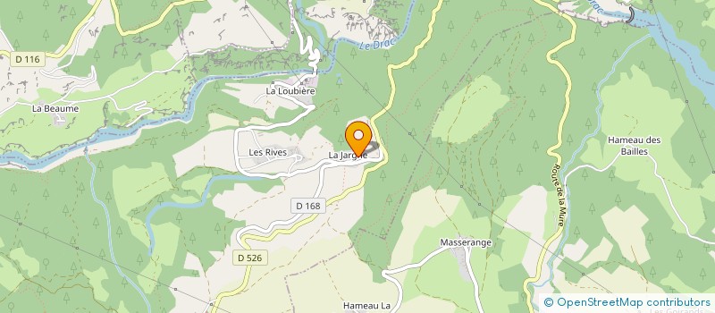 localisation de l'entreprise MADAME MARLENE GENOVESE  SAINT-JEAN-D'HERANS