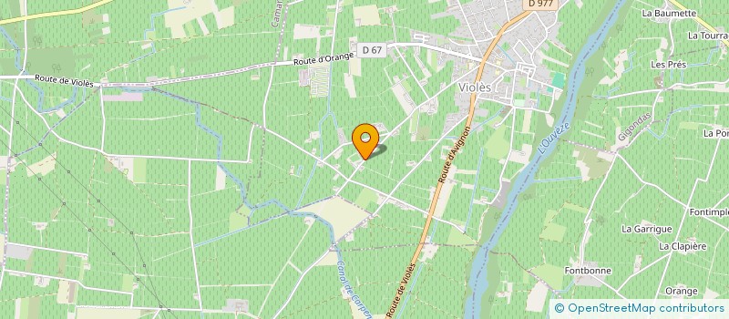 localisation de l'entreprise MADAME MARLENE GLEYZE  VIOLES