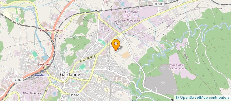 localisation de l'entreprise MADAME MARLENE GONZALEZ à GARDANNE