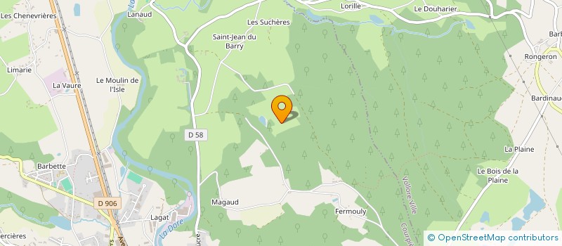 localisation de l'entreprise MADAME MARLENE GRAND à COURPIERE