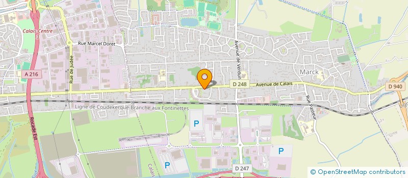 localisation de l'entreprise MADAME MARLENE GRIFFART  MARCK