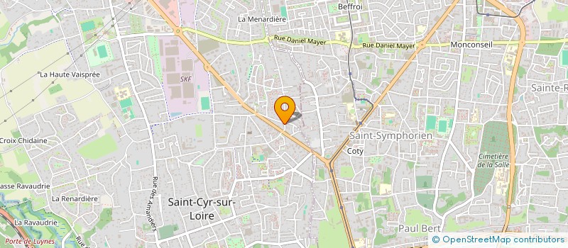 localisation de l'entreprise MADAME MARLENE GUICHARD à SAINT-CYR-SUR-LOIRE