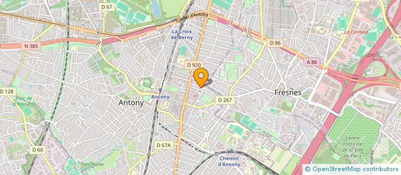 localisation de l'entreprise MADAME MARLENE GUISSE à ANTONY