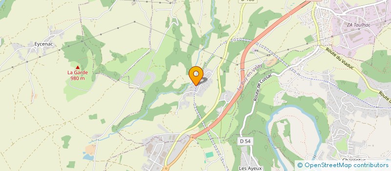 localisation de l'entreprise MADAME MARLENE JARROUSSE  LE PUY-EN-VELAY