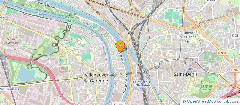 localisation de l'entreprise MADAME MARLENE JEAN-BAPTISTE  L'ILE-SAINT-DENIS