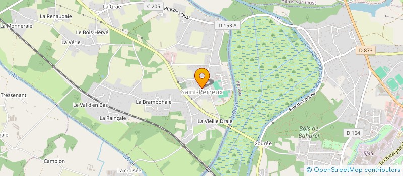 localisation de l'entreprise MADAME MARLENE JOUNEAU  SAINT-PERREUX