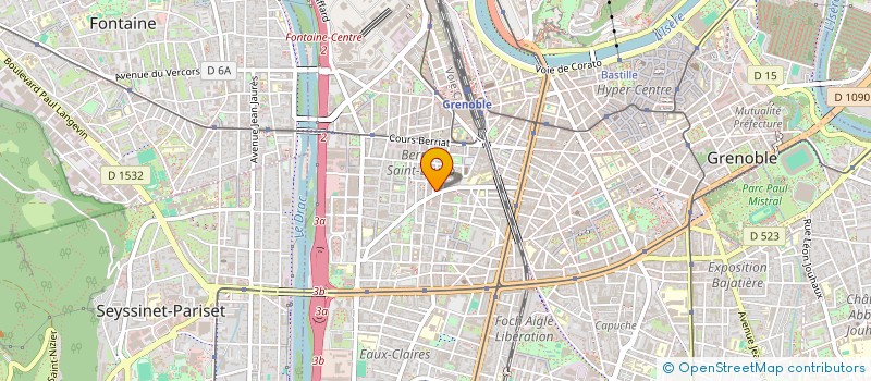 localisation de l'entreprise MADAME MARLENE JUNET à GRENOBLE