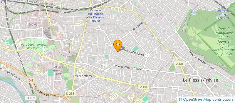 localisation de l'entreprise MADAME MARLENE KITUWANU  CHAMPIGNY-SUR-MARNE