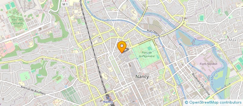 localisation de l'entreprise MADAME MARLENE KOUELO  NANCY