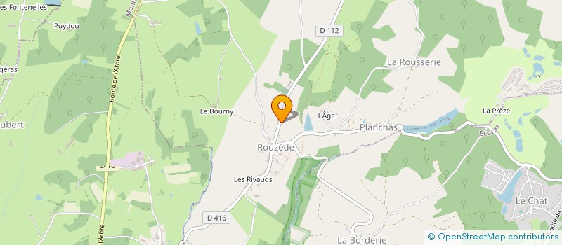 localisation de l'entreprise MADAME MARLENE LANI à ROUZEDE