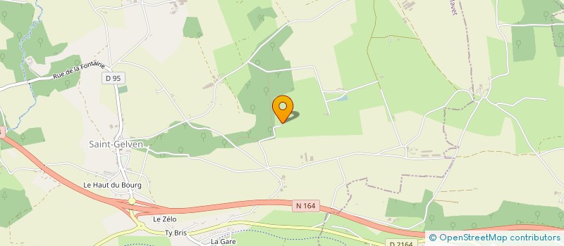 localisation de l'entreprise MADAME MARLENE LE BIHAN  BON REPOS SUR BLAVET