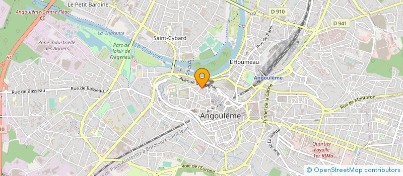 localisation de l'entreprise MADAME MARLENE LE GAL à ANGOULEME
