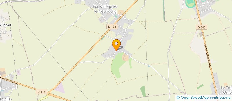 localisation de l'entreprise MADAME MARLENE LE MOUAL  EPREVILLE-PRES-LE-NEUBOURG