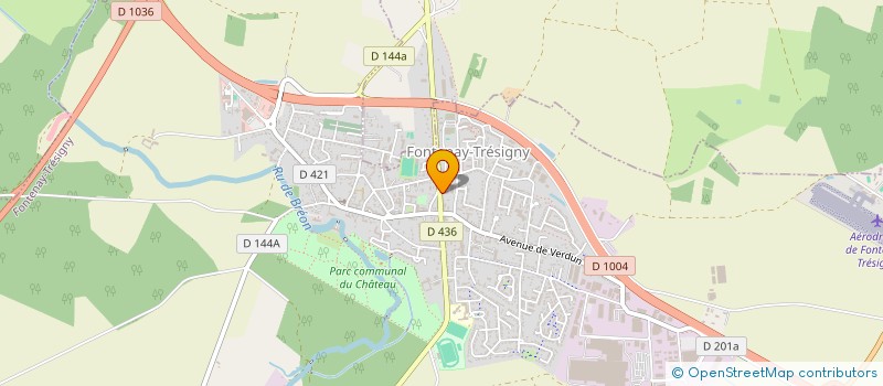 localisation de l'entreprise MADAME MARLENE LEBIE  FONTENAY-TRESIGNY