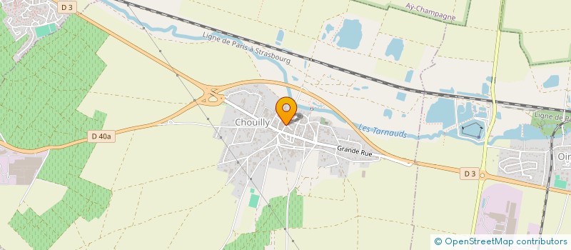 localisation de l'entreprise MADAME MARLENE LEGRAS  CHOUILLY