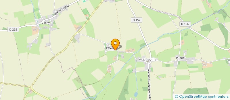 localisation de l'entreprise MADAME MARLENE LEMESLE  CESNY-LES-SOURCES