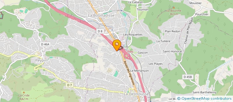 localisation de l'entreprise MADAME MARLENE LICATA  LA DESTROUSSE