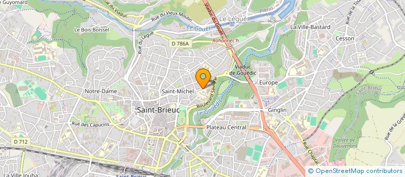 localisation de l'entreprise MADAME MARLENE LUETTE à SAINT-BRIEUC