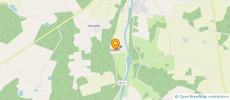 localisation de l'entreprise MADAME MARLENE MANSIET  SAINT-PIERRE-DE-MAILLE