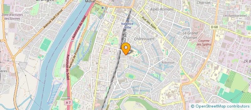 localisation de l'entreprise MADAME MARLENE MARCHAL  VALENCE