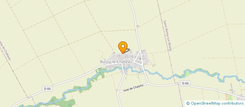 localisation de l'entreprise MADAME MARLENE MARCHAND  BUSSY-LE-CHATEAU