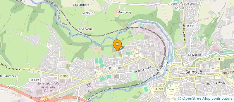 localisation de l'entreprise MADAME MARLENE MARECHALLE  AGNEAUX