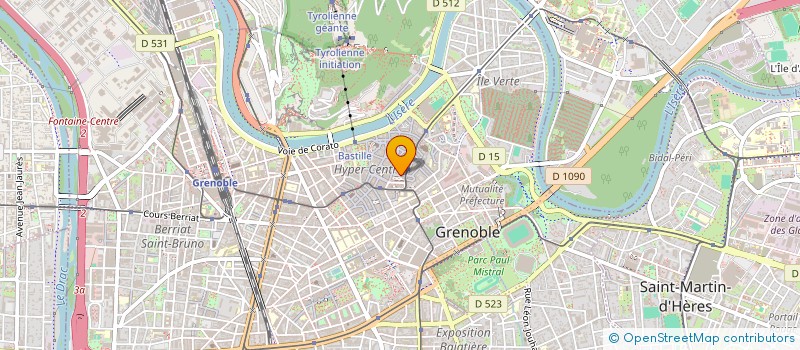 localisation de l'entreprise MADAME MARLENE MARQUES  GRENOBLE