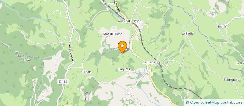 localisation de l'entreprise MADAME MARLENE MARTEL  MAYRAN